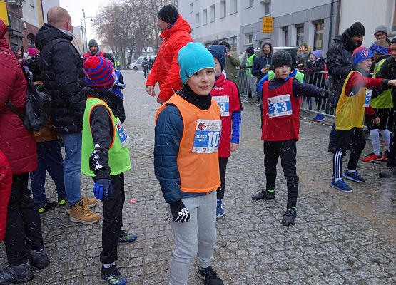 Bieg Mikołajkowy grafika