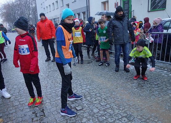 Bieg Mikołajkowy grafika