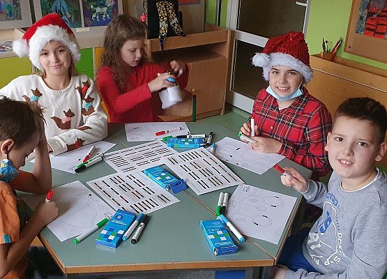 Mikołajki z kodowaniem grafika