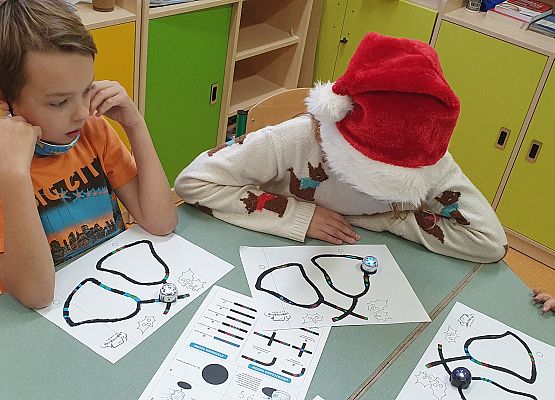 Mikołajki z kodowaniem grafika