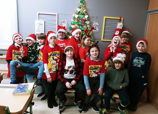 Mikołajki w SJSP grafika