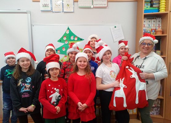 Mikołajki w SJSP grafika