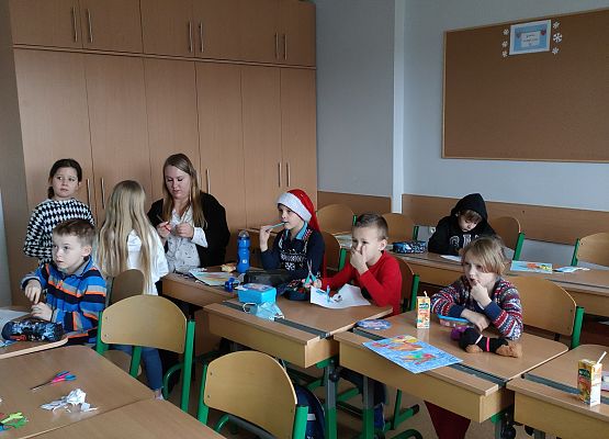 Mikołajki w SJSP grafika