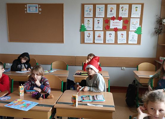 Mikołajki w SJSP grafika