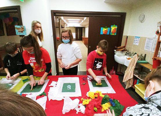 Klasa 4 na warsztatach w Muzeum grafika