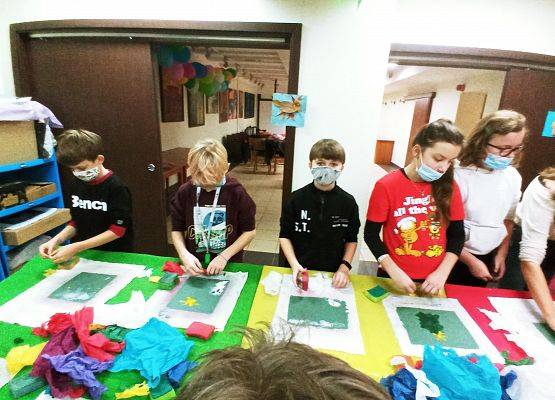 Klasa 4 na warsztatach w Muzeum grafika