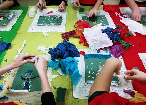 Klasa 4 na warsztatach w Muzeum grafika