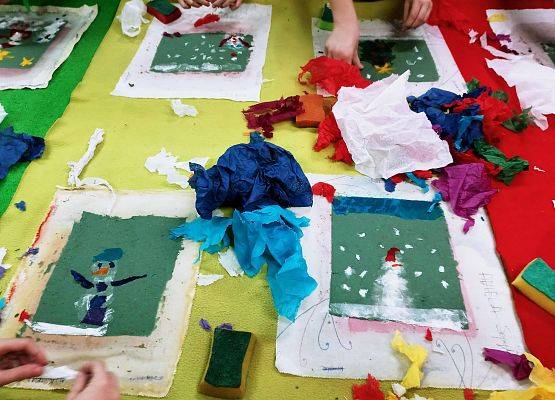 Klasa 4 na warsztatach w Muzeum grafika