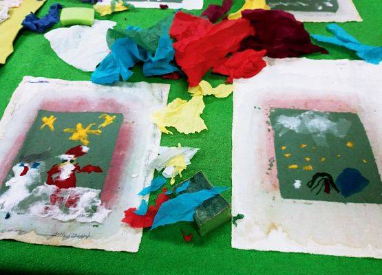 Klasa 4 na warsztatach w Muzeum grafika