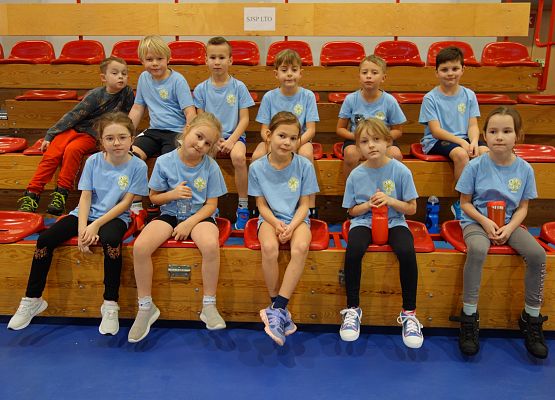 Zawody sportowe dla klas I grafika