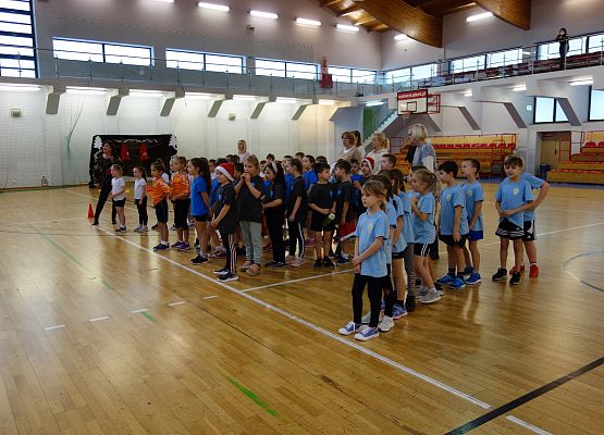 Zawody sportowe dla klas I grafika