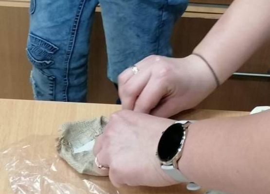 Świąteczne lampiony grafika