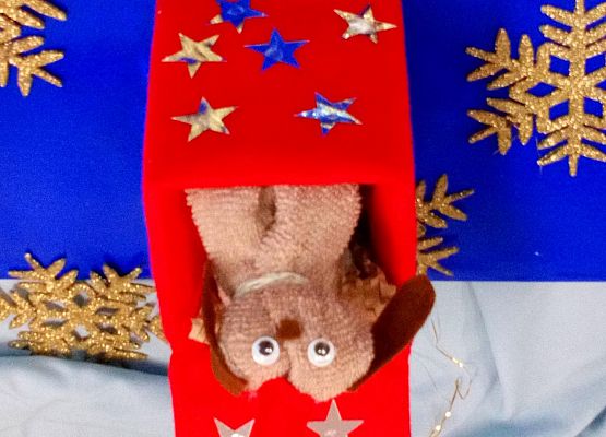 Nagrody w Powiatowym Konkursie Plastycznym "Coraz bliżej święta" grafika