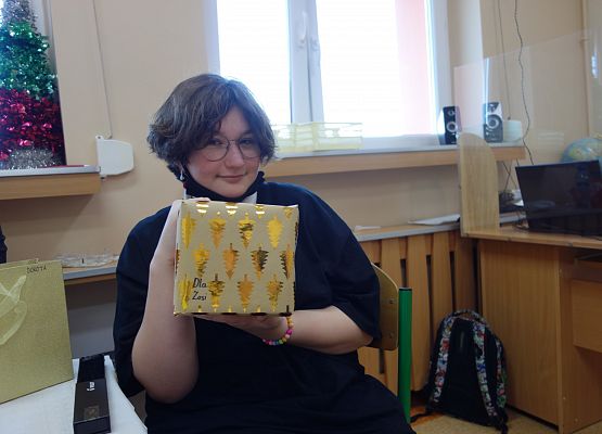 Fotorelacja z wigilii klasowej 7b grafika