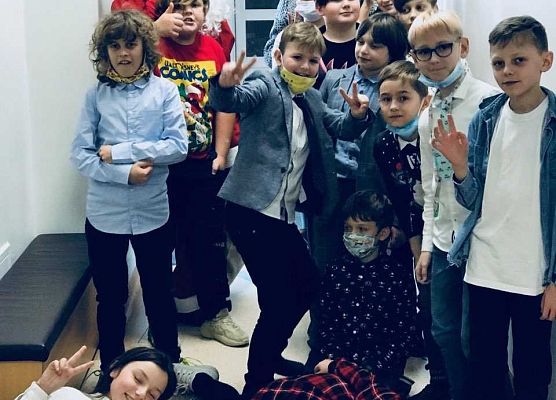 Wigilia w klasie 4 grafika