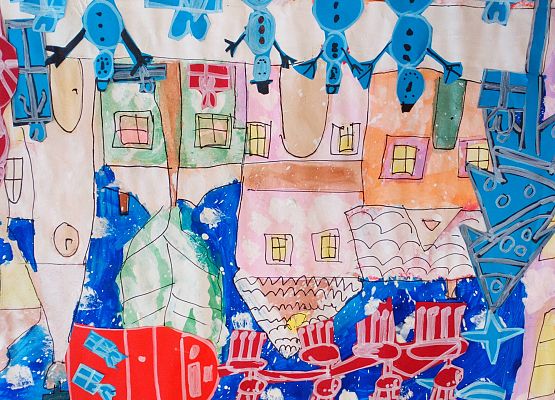 Wyróżnienia w Konkursie Plastycznym "Kartka świąteczna lub stroik" grafika