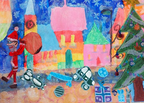 Wyróżnienia w Konkursie Plastycznym "Kartka świąteczna lub stroik" grafika