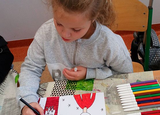 Wyróżnienia w Konkursie Plastycznym "Kartka świąteczna lub stroik" grafika