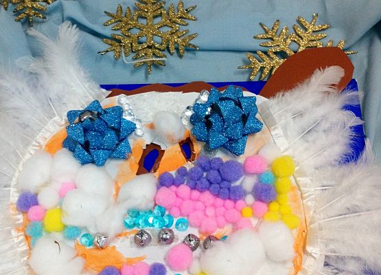 Nagrody w Powiatowym Konkursie Plastycznym "Lęborska Maska Jasełkowa” grafika