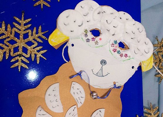 Nagrody w Powiatowym Konkursie Plastycznym "Lęborska Maska Jasełkowa” grafika