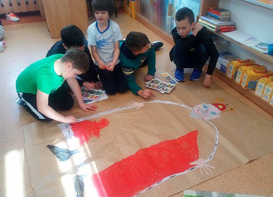 „Babcia Wróżka i Dziadek Król” …w klasie trzeciej grafika