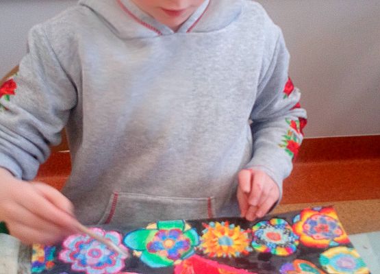 „Babcia Wróżka i Dziadek Król” …w klasie trzeciej grafika