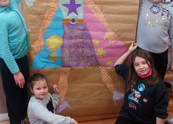 „Babcia Wróżka i Dziadek Król” …w klasie trzeciej grafika