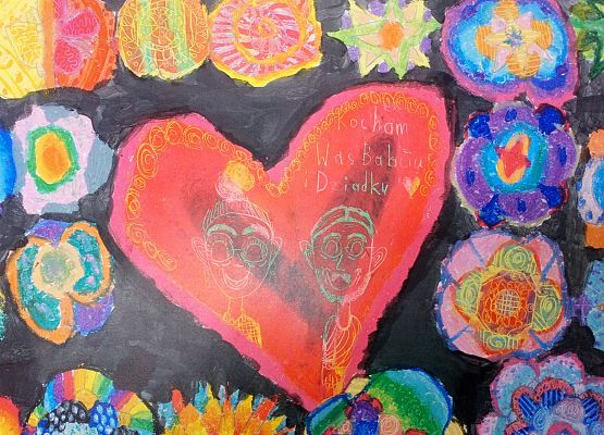 „Babcia Wróżka i Dziadek Król” …w klasie trzeciej grafika