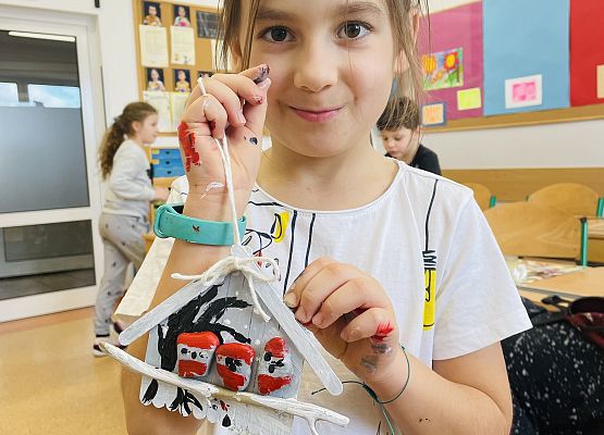 Zimowe obrazki „Złotych rączek” grafika