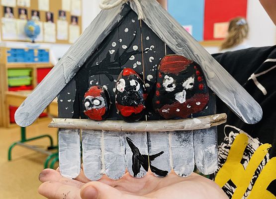 Zimowe obrazki „Złotych rączek” grafika