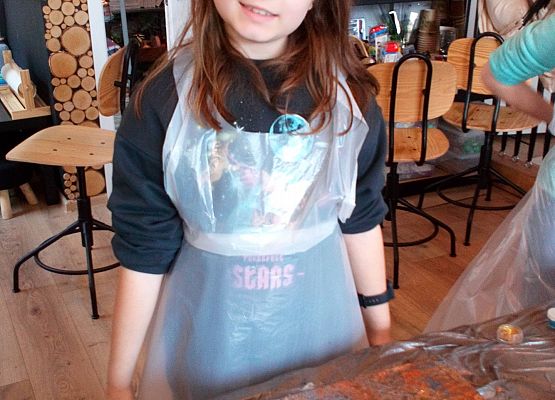 Warsztaty plastyczne „Pouring acryling” grafika