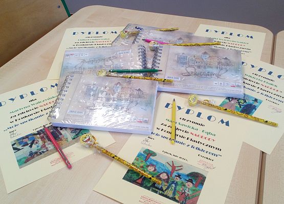 Nagrody w Konkursie Plastycznym "Moje spotkanie z regione" grafika