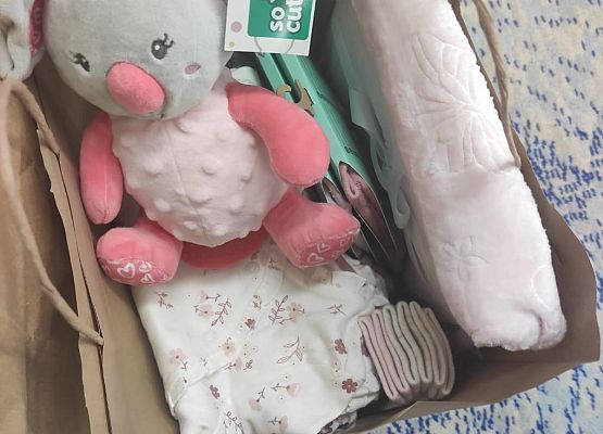 Akcja charytatywna "Paczuszka dla maluszka" grafika