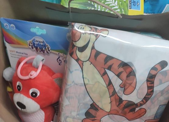 Akcja charytatywna "Paczuszka dla maluszka" grafika