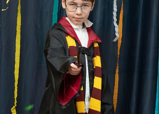 Karnawałowa sesja foto - kl.1a grafika