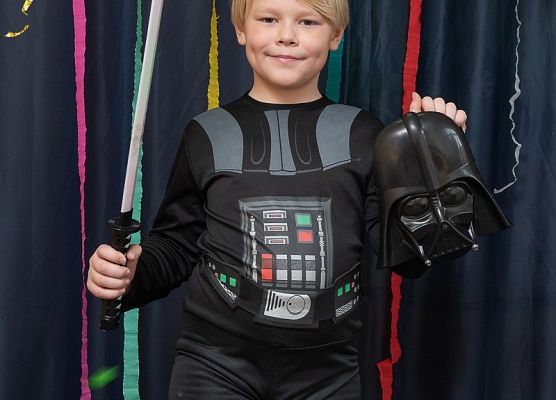 Karnawałowa sesja foto - kl.1a grafika