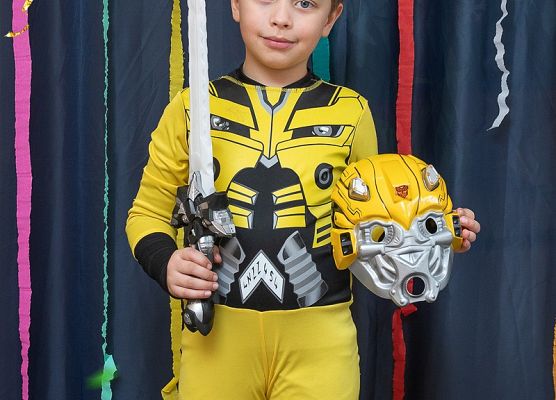 Karnawałowa sesja foto - kl.1a grafika