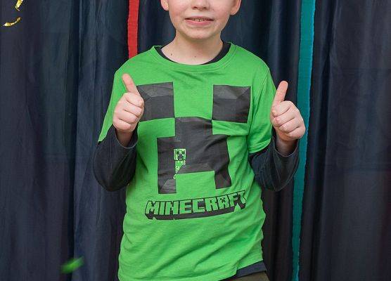 Karnawałowa sesja foto - kl. 2b grafika