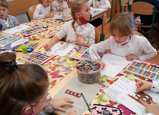 "Moje miasto - Lębork" – prace konkursowe grafika