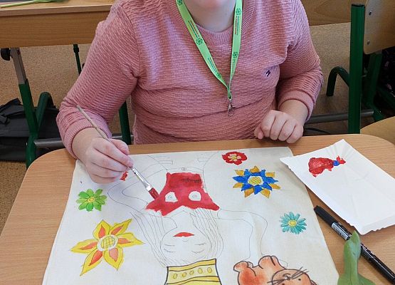 Dzień Kobiet w klasie trzeciej  grafika