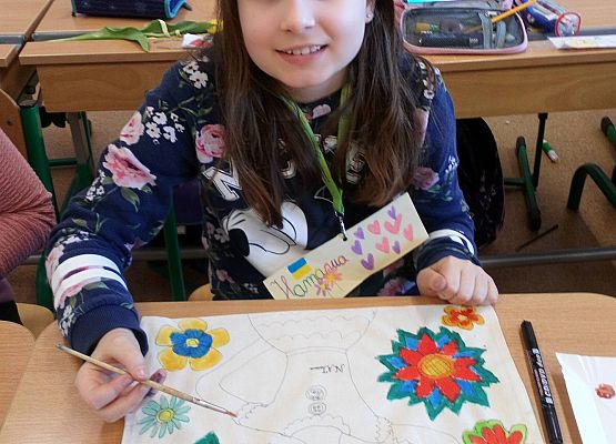 Dzień Kobiet w klasie trzeciej  grafika