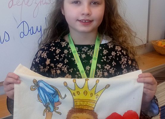 Dzień Kobiet w klasie trzeciej  grafika