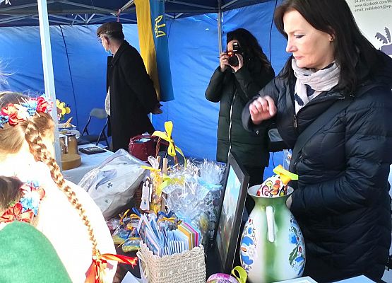 Solidarni z Ukrainą  grafika