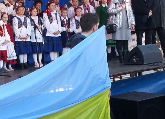 Solidarni z Ukrainą  grafika