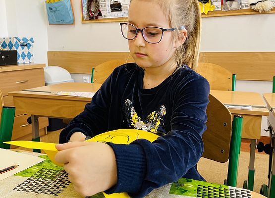 Złote rączki - zakładki do książek grafika