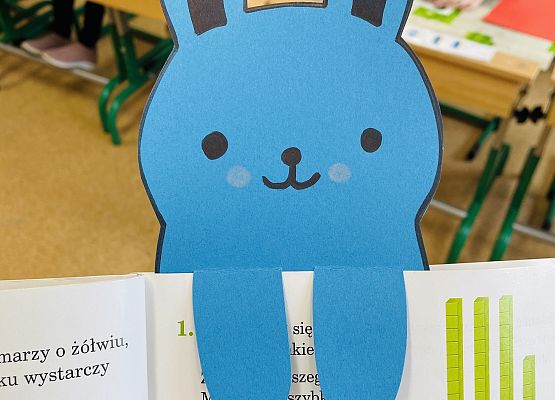 Złote rączki - zakładki do książek grafika