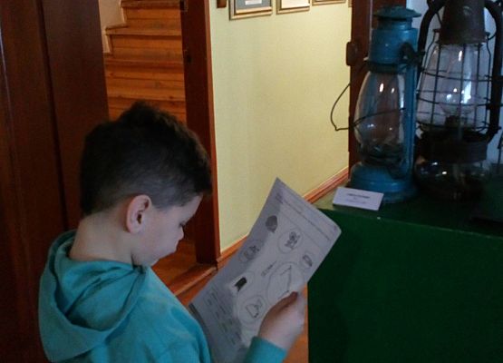 "Pamiątki z przeszłości” – lekcja muzealna kl.I grafika