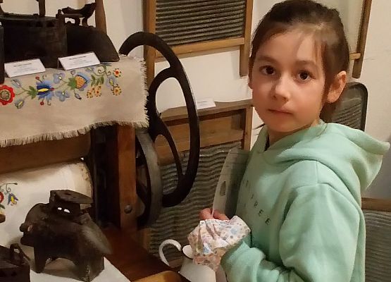 "Pamiątki z przeszłości” – lekcja muzealna kl.I grafika