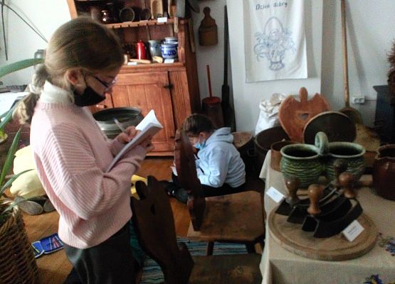 „Ginące rzemiosła na Kaszubach”- lekcja muzealna grafika