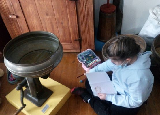 „Ginące rzemiosła na Kaszubach”- lekcja muzealna grafika